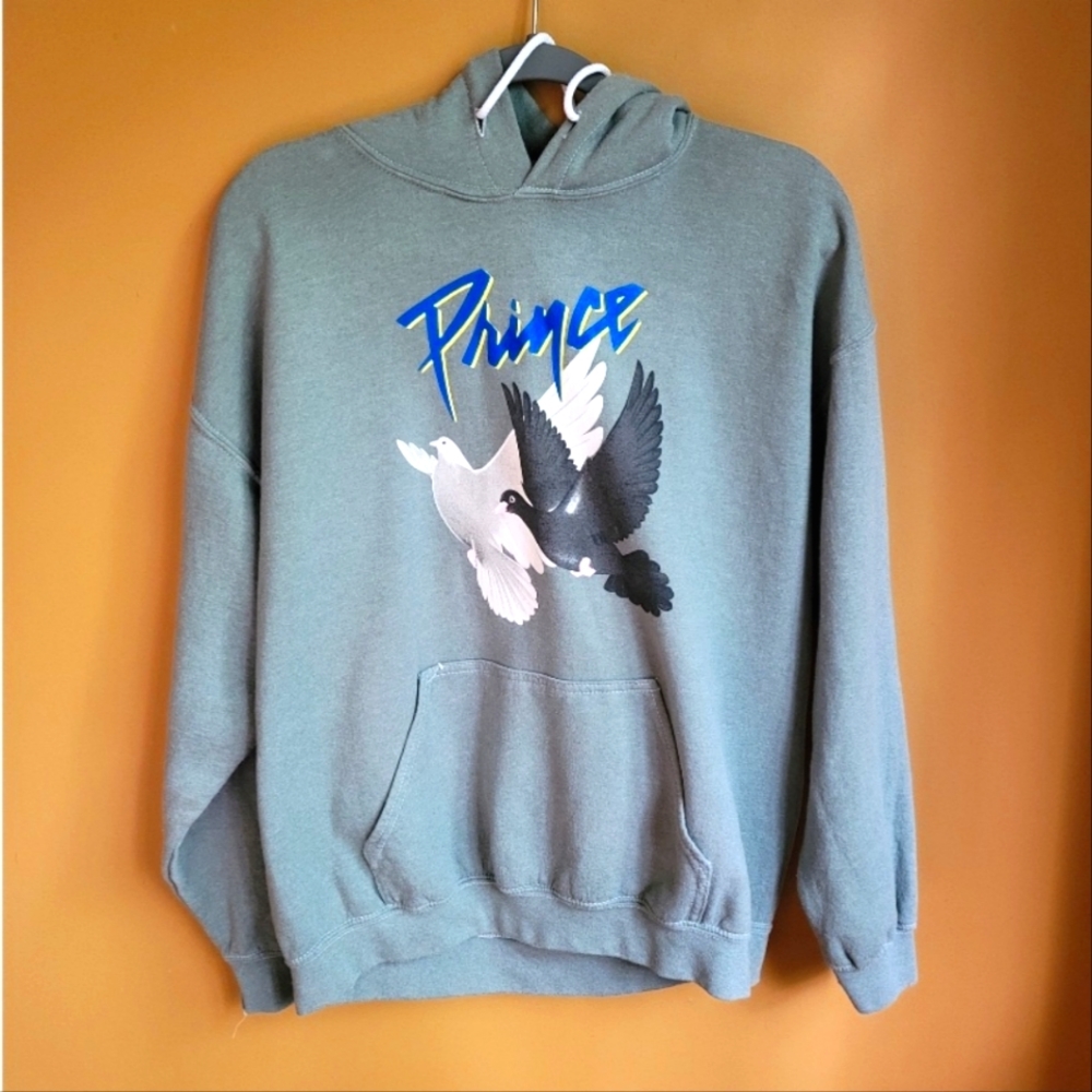 💜👑Retro Prince & the Revolution '85 world tour hoodie Sz men's M